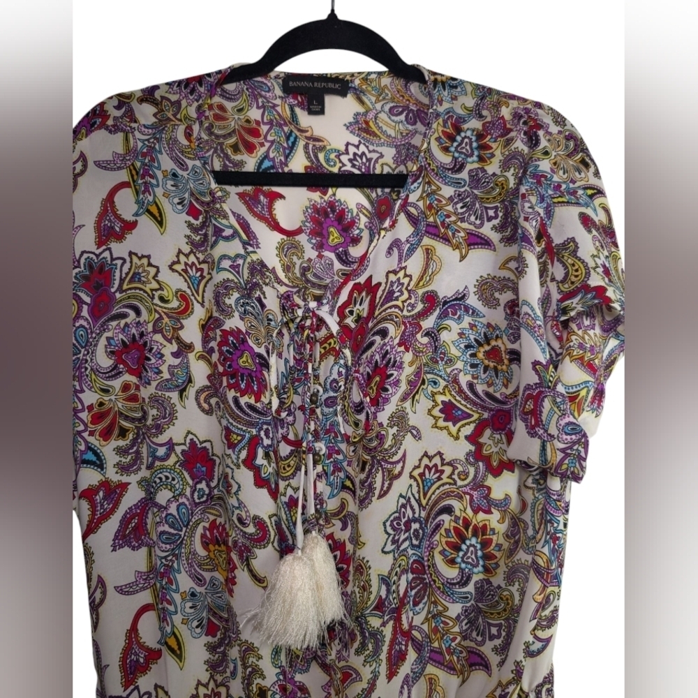Banana Republic Floral Print Dress - Picture 2 of 6